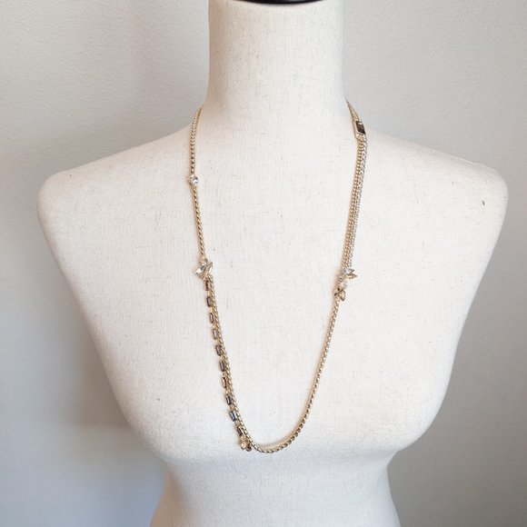 LOFT Stone Chain Necklace - Picture 3 of 9